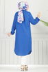 بلوز نيلي 3054KTR750-MS - Thumbnail