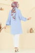 Tunic 3055KTR750-MS Baby Blue - Thumbnail