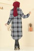 Tunic 3062KTR750-MS Pattern2 Black - Thumbnail