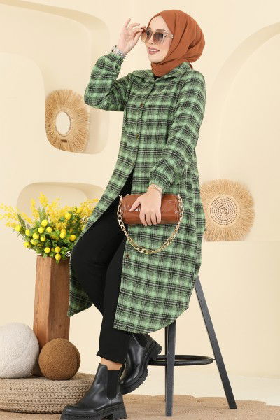 K.T.R. - Tunic 3068KTR750-MS Green