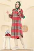 K.T.R. - Tunic 3068KTR750-MS Khaki&Red