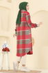 Tunic 3068KTR750-MS Khaki&Red - Thumbnail