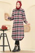 Tunic 3068KTR750-MS Red&Grey - Thumbnail