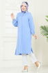 Tunic 3124HBS856-MS Baby Blue - Thumbnail