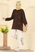 Tunic 3225HBS856-MS Brown - Thumbnail