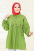 Tunic 4060ASN888-MS Pistachio Green - Thumbnail