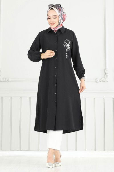 P.R.M. - Tunic 4095PM271-MS Black