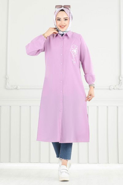 P.R.M. - Tunic 4095PM271-MS Lilac