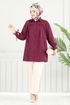 Tunic 4101PM1063-M Burgundy - Thumbnail