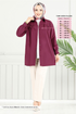 Tunic 4101PM1063-M Burgundy - Thumbnail
