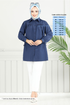 Tunic 4101PM1063-M Navy Blue - Thumbnail