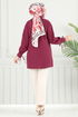Tunic 4101PM271-MS Burgundy - Thumbnail