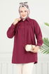 Tunic 4101PM271-MS Burgundy - Thumbnail