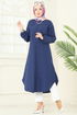 Tunic 4109PM271-MS Navy Blue - Thumbnail