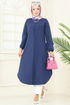 Tunic 4109PM271-MS Navy Blue - Thumbnail