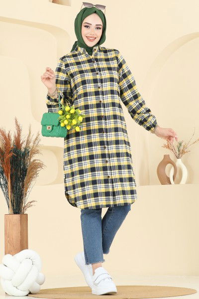 P.R.M. - Tunic 4123PM271-MS Yellow