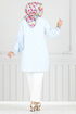 Tunic 4449KTR927-M Baby Blue - Thumbnail