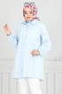 Tunic 4449KTR927-M Baby Blue - Thumbnail