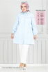 Tunic 4449KTR927-M Baby Blue - Thumbnail