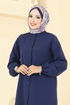 Tunic 4517PM271-MS Navy Blue - Thumbnail