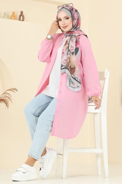 P.R.M. - بلوز بيج وردي 4517PM271-MS