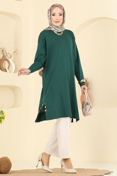 K.L.N. - Tunic 5006KLN570-MS Emerald