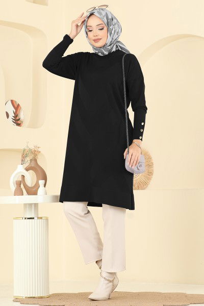 K.L.N. - Tunic 5021KLN570-MS Black