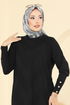 بلوز أسود 5021KLN570-MS - Thumbnail
