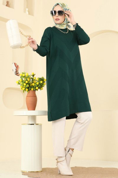 K.L.N. - Tunic 5021KLN570-MS Emerald