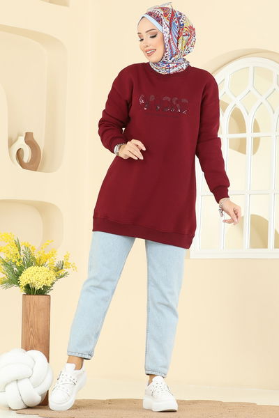 T.E.G. - Tunic 5279TEG847-MS Burgundy - 409365
