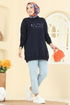 Tunic 5279TEG847-MS Navy Blue - Thumbnail