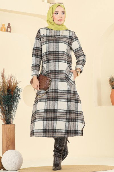 S.V.L. - بلوز بني 6899S324-MS