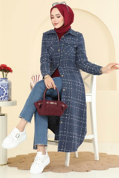 S.V.L. - Tunic 9052S324-MS Indigo