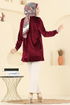 Tunic ASM2833-MS Burgundy - Thumbnail