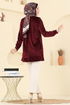Tunic ASM2833-MS Dark Burgundy - Thumbnail