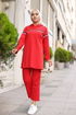 Tunic Pants Red TFS2796 - Thumbnail