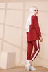Tunik Pantolon Bordo TFS8412 - Thumbnail