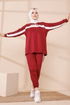 Tunik Pantolon Bordo TFS8412 - Thumbnail