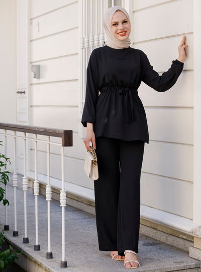 TFS - Tunik Pantolon Siyah TFS20523