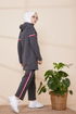 Tunika Hosen Anthrazit TFS2796 - Thumbnail