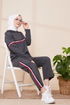Tunika Hosen Anthrazit TFS2796 - Thumbnail