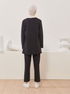 Tunika Hosen Anthrazit TFS3941 - Thumbnail