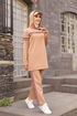 Tunika Hosen Beige TFS2796 - Thumbnail