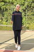 Tunika Hosen Dunkelblau TFS2796 - Thumbnail