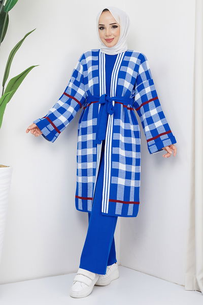 MSV - Üçlü Triko Takım MSV21208 Saks