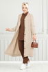 V Collared Linen Cap 1839LNA1042-M The Stone - Thumbnail