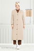 V Collared Linen Cap 1839LNA1042-M The Stone - Thumbnail