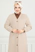 V Collared Linen Cap 1839LNA1042-M The Stone - Thumbnail