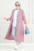V Halsband Flachs Kap 1839LNA1042-M Offen Rose Kurusu - Thumbnail