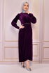 Velours Robe Damson ASM2533 - Thumbnail